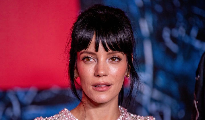Lily Allen attends Netflix's "Stranger Things" Season 4 premiere in 2022.