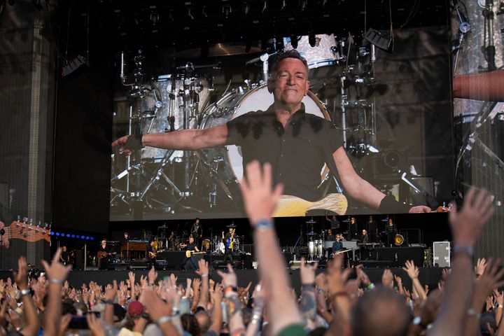 Ο Bruce Springsteen και η E Street Band live στο British Summer Time Hyde Park, Λονδίνο, 6 Ιουλίου 2023. (Photo by Vianney Le Caer/Invision/AP)