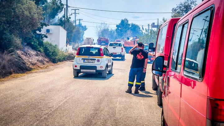 ΠΥΡΚΑΓΙΑ ΣΤΗ ΒΟΙΩΤΙΑ. Δευτέρα 21 Αυγούστου 2023 (EUROKINISSI)