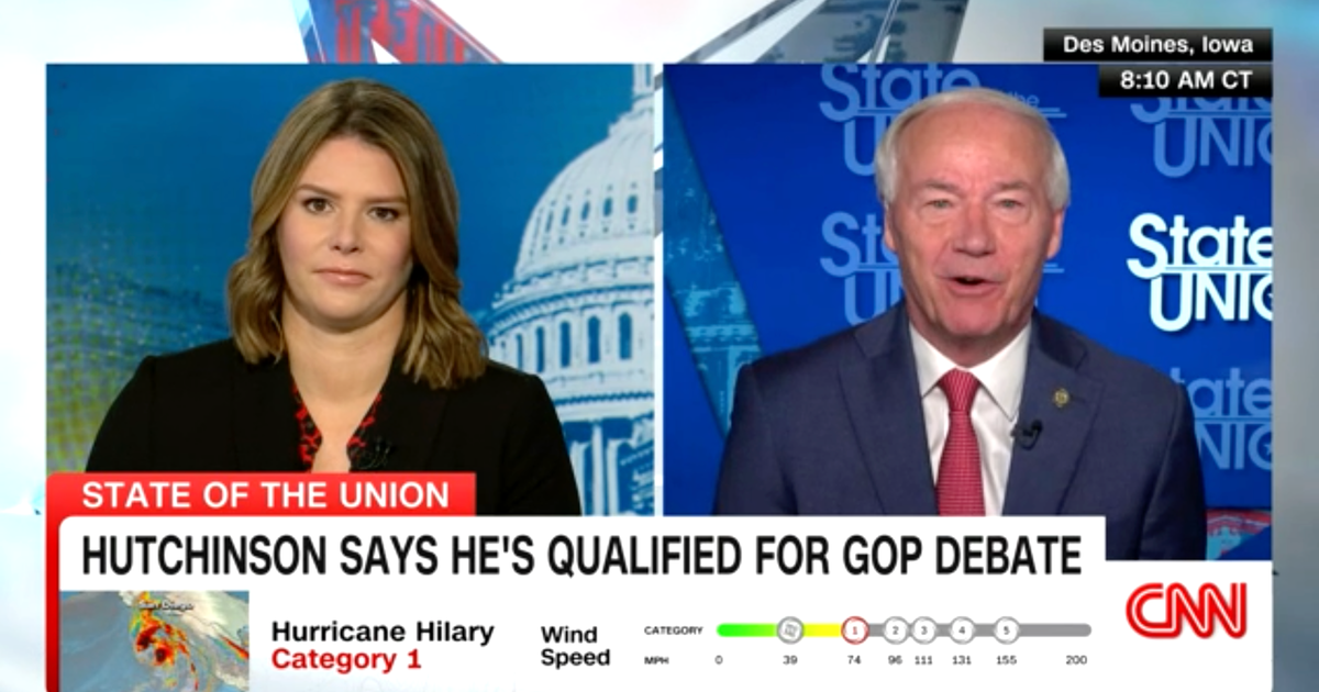 Asa Hutchinson Questions Trump’s Eligibility For Presidency Asa Hutchinson Questions Trump’s Eligibility For Presidency