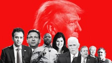 The 8 Republicans On The GOP Debate Stage And How Likely They Are To Bash (MIA) Trump