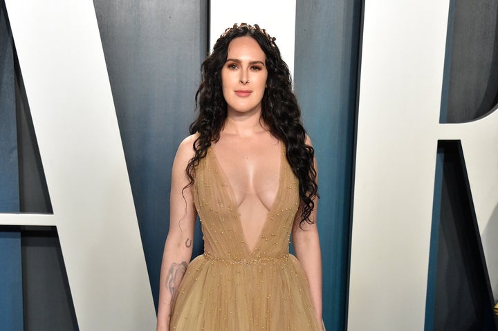 Rumer Willis attends the 2020 Vanity Fair Oscar Party.