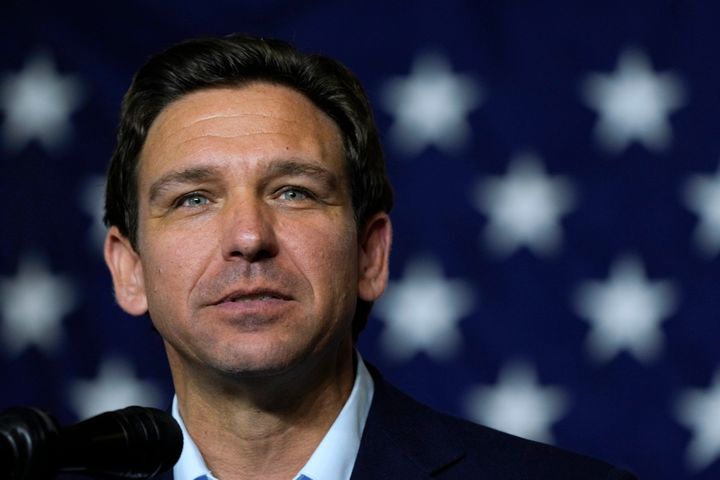 Florida Gov. Ron DeSantis suggested last week that maybe Trump shouldn't be running for president in 2024.