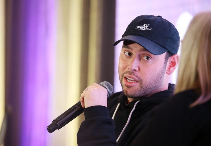 Scooter Braun pictured in 2019