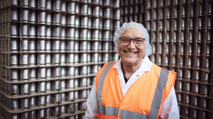 Gregg Wallace during a visit for Inside The Factory