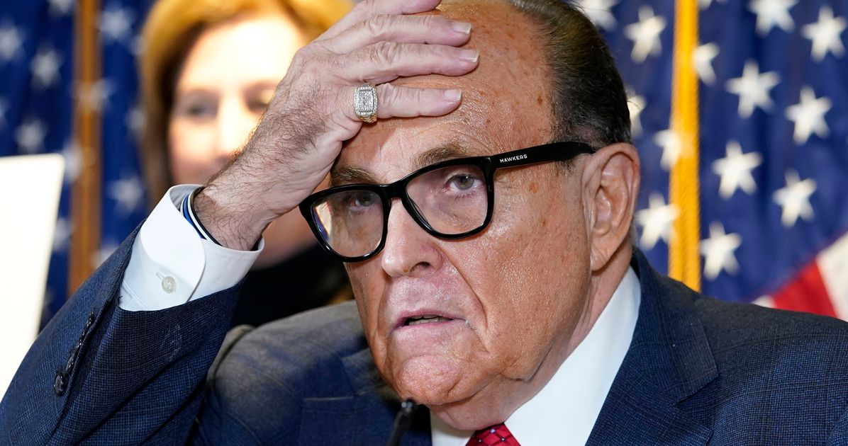 Rudy Giuliani Surrenders In Georgia Election Interference Case