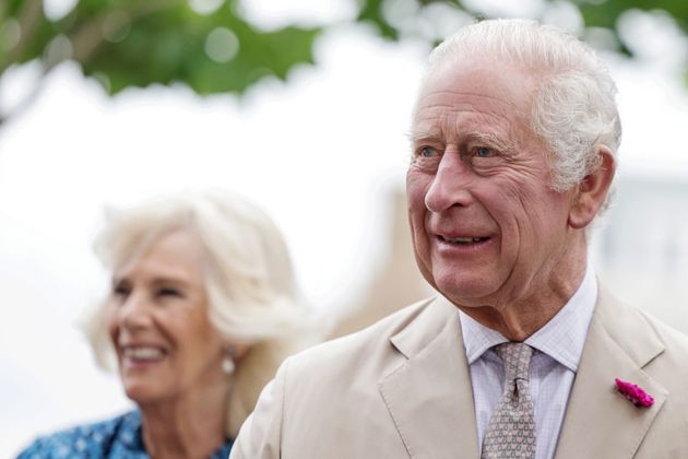 King Charles III with his wife Queen Camilla.