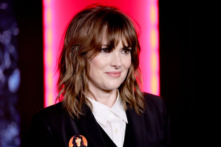 Winona Ryder attends Netflix's Stranger Things Season 4 New York Premiere.