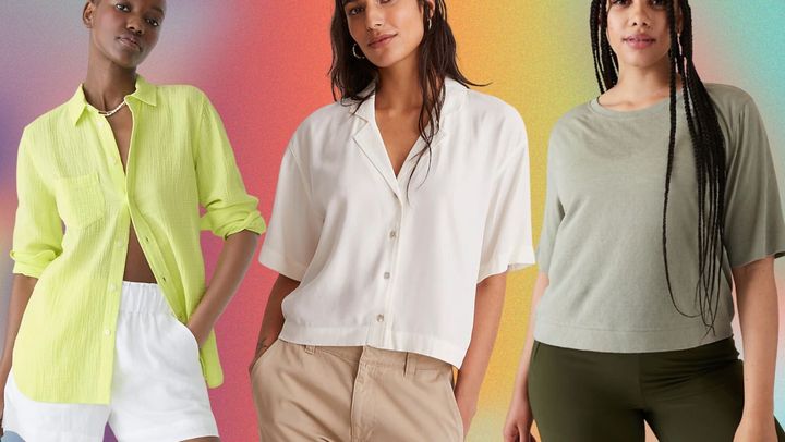 14 Stylish Women's Tops That Will Cover Your Arms