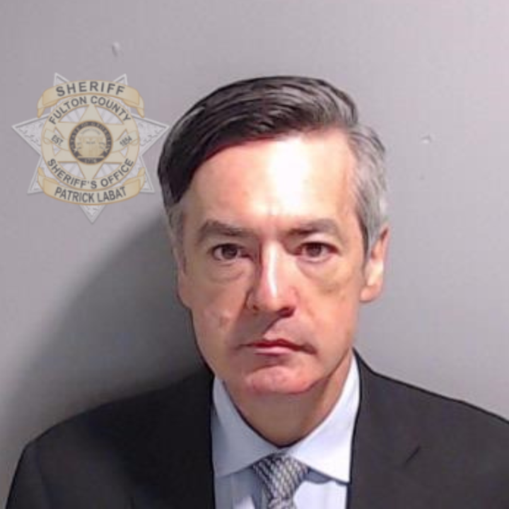 The Fulton County Sheriff's Office mug shot of former Trump attorney Kenneth Chesebro.