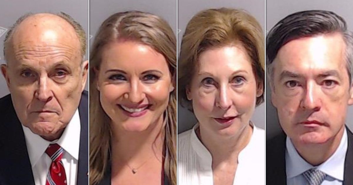 Here are the mugshots of all the defendants in the Georgia election case