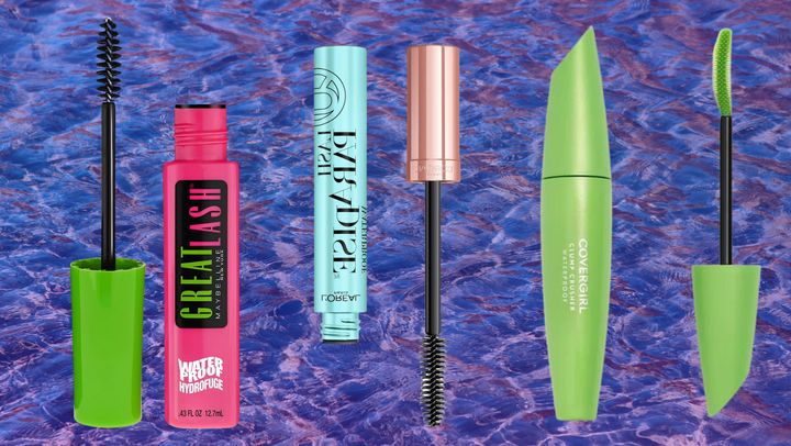 Waterproof mascaras from Maybelline, L'Oreal and Covergirl