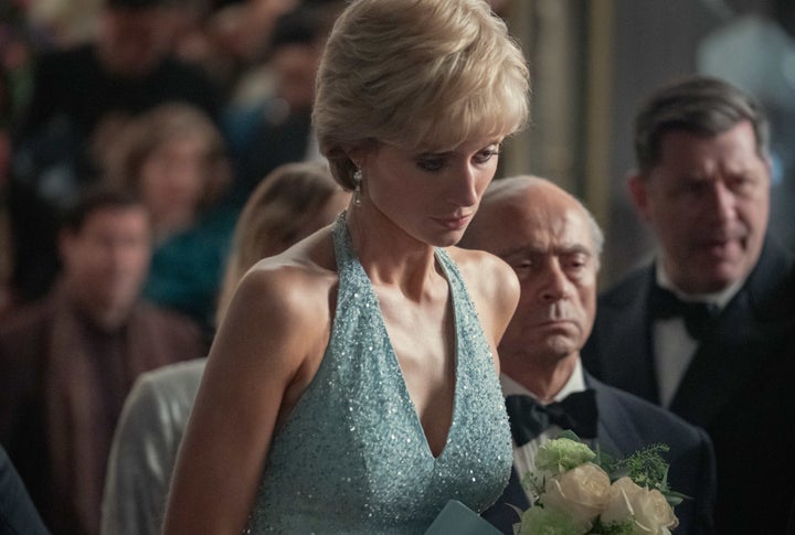 Elizabeth Debicki as Princess Diana in The Crown