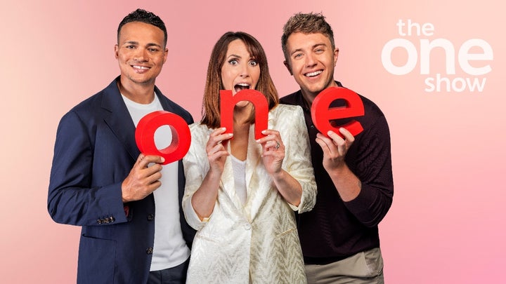 The One Show stars Jermaine Jenas, Alex Jones and Roman Kemp