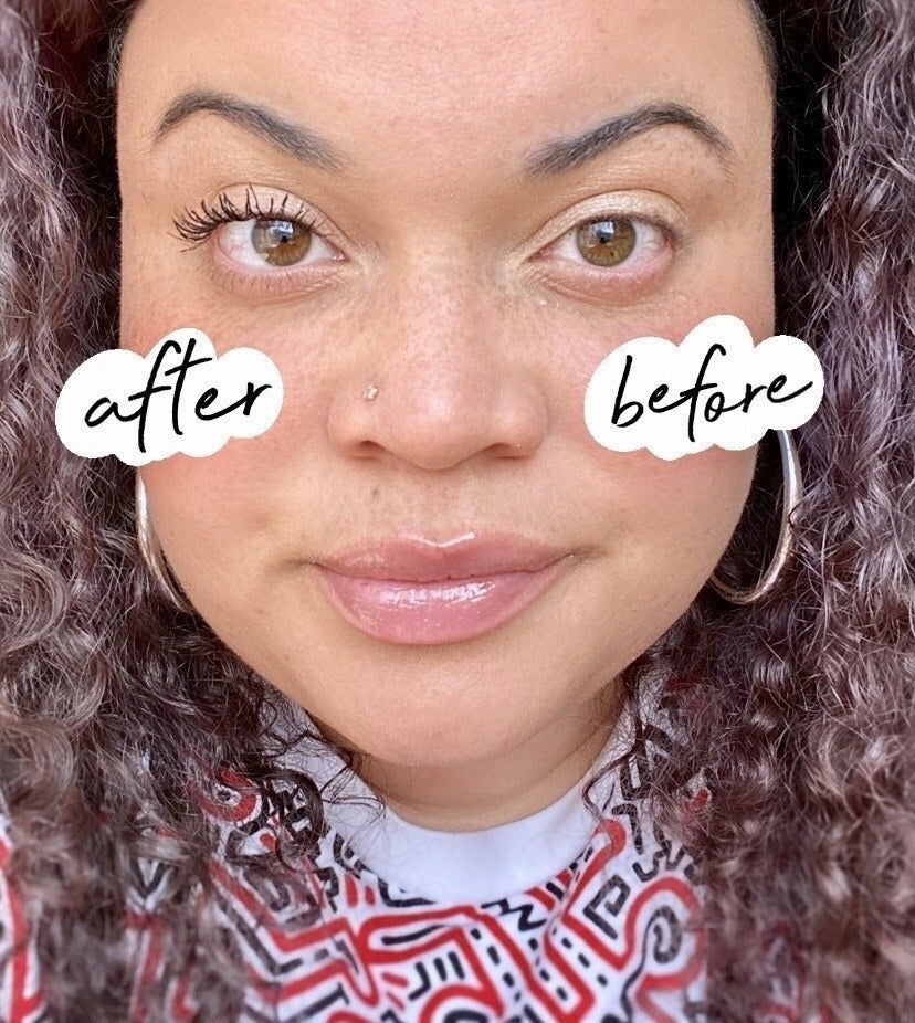 Crazy before/after featuring 5 everyday makeup products! You NEED to t