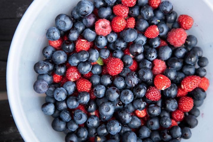 As your insulin levels change, berries are a low-sugar option if you want a sweet treat.