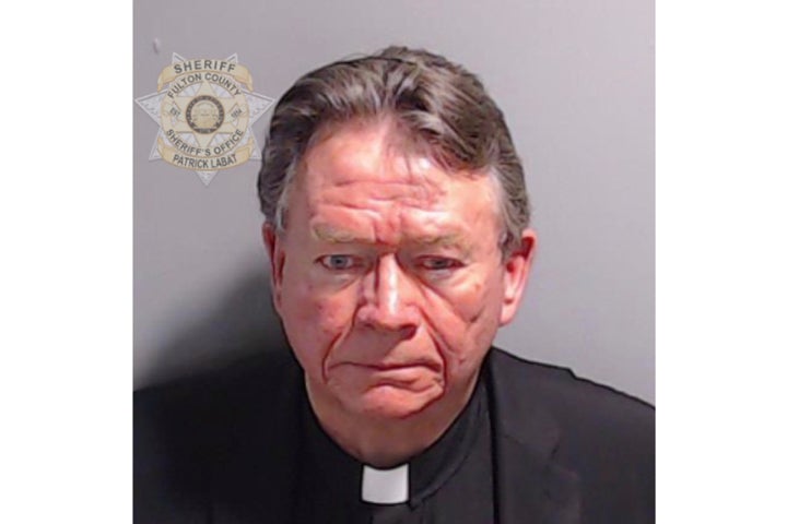 The Fulton County Sheriff's Office's mug shot for Stephen Cliffgard Lee.