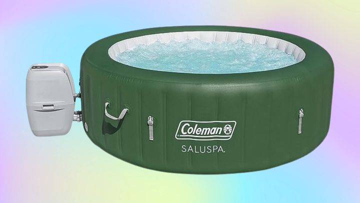 The Coleman portable hot tub is currently on sale.