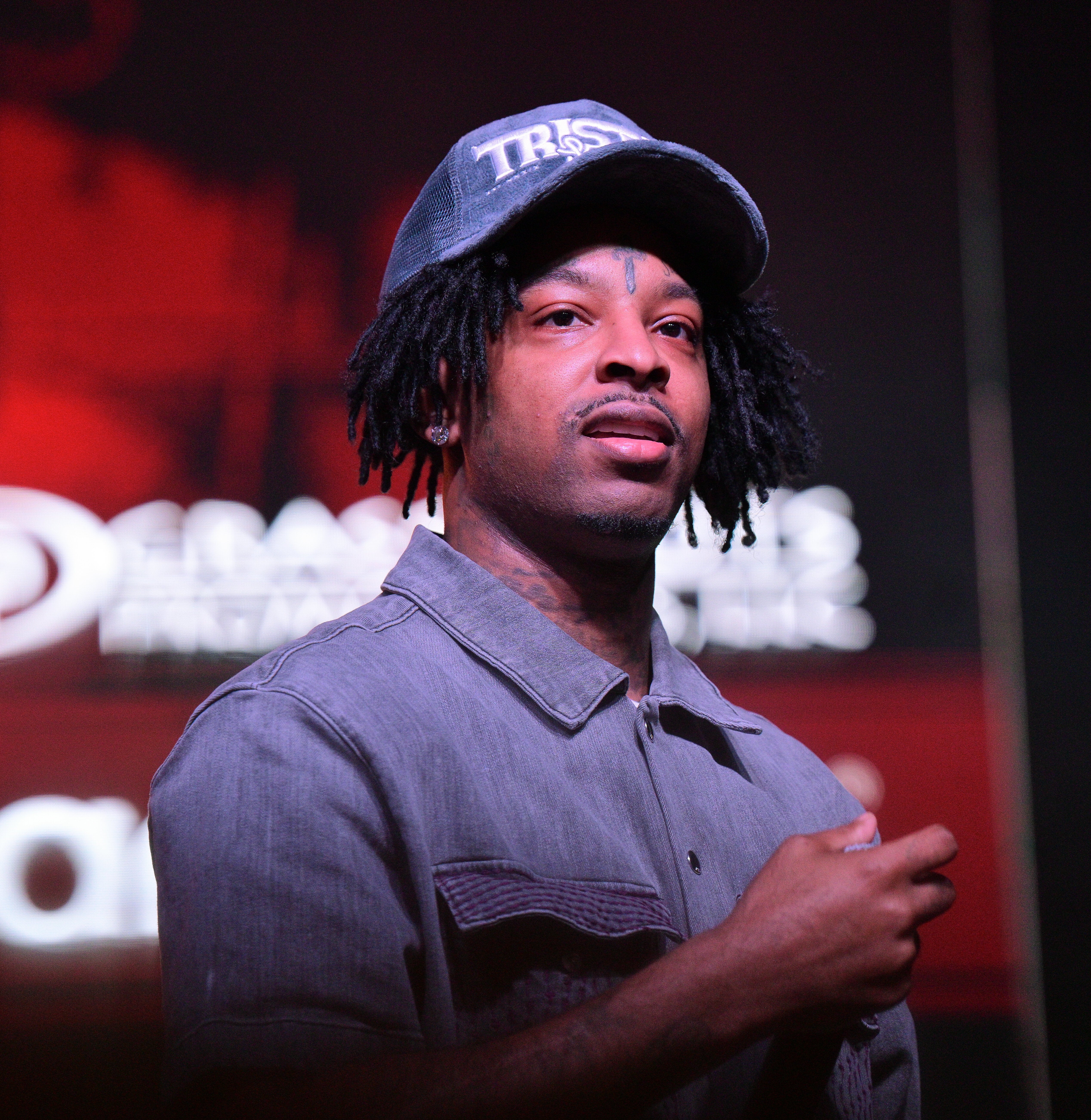 Savage Performs onstage during Wicked (Spelhouse Homecoming Concert) Featuring 21 Savage at Forbes Arena at Morehouse College on October 19, 2022 in Atlanta, Georgia. Credit: Prince Williams/Wireimage/Getty Images
