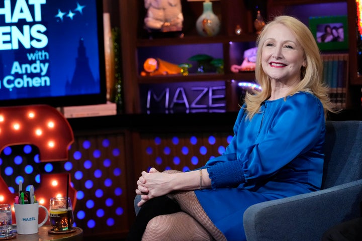 Patricia Clarkson on "Watch What Happens Live With Andy Cohen."