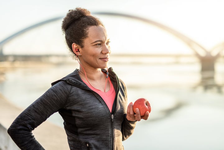 If you do find yourself hungry during a workout, you should wait until you finish exercising to chow down. 