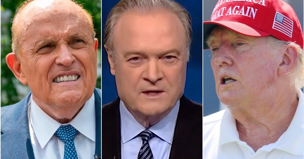 Lawrence O’Donnell Has Question For Trump About Giuliani’s Drinking