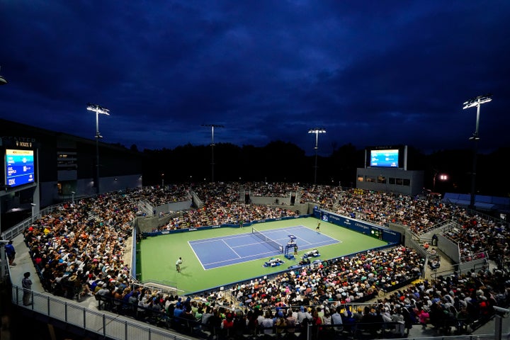 Other players in past years have complained about the pot smells emanating from Court 17, a 2,500-seat arena that opened in 2011 in the extreme southwest corner of the complex with little buffer to the park.