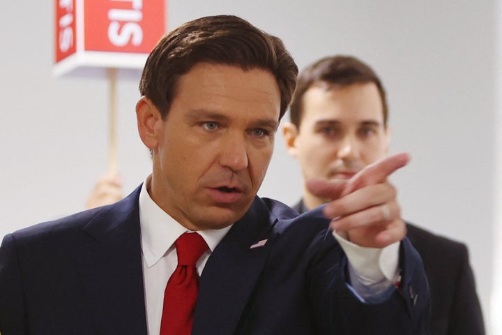 Florida Gov. Ron DeSantis has championed his efforts to restrict teaching about racial inequality and LGBTQ+ issues in classrooms.