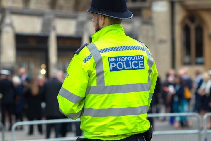 A Metropolitan policeman in Westminster.