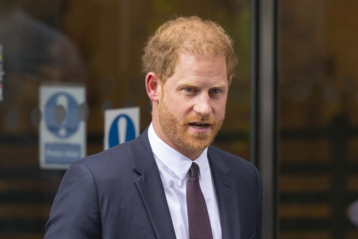 Prince Harry pictured in June