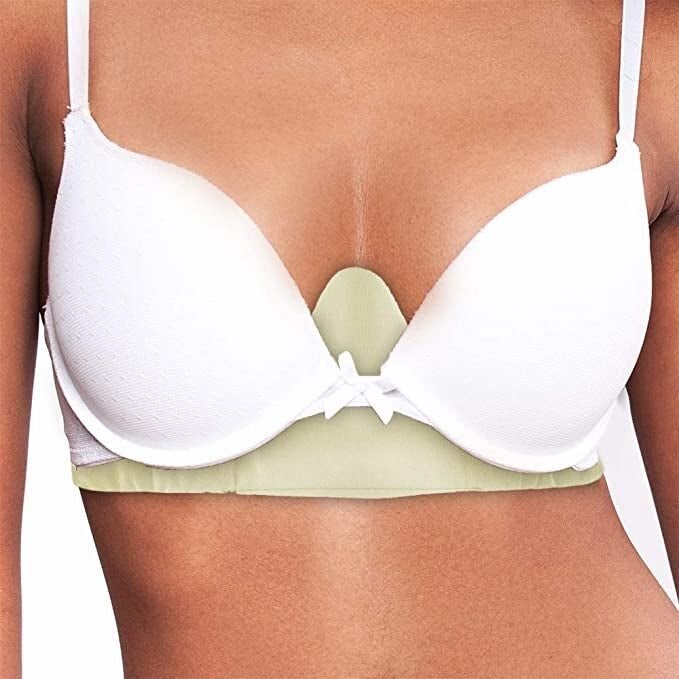 problem solving products A 3-pack of sweat-wicking bra liners