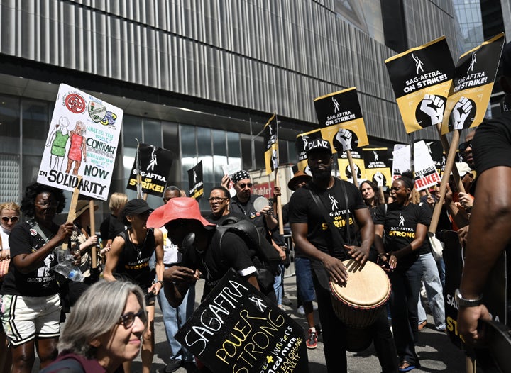 Actors joined writers on the picket line in July in what has become the biggest Hollywood labor fight in years.