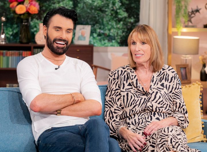 Rylan and Linda Clark on This Morning last year