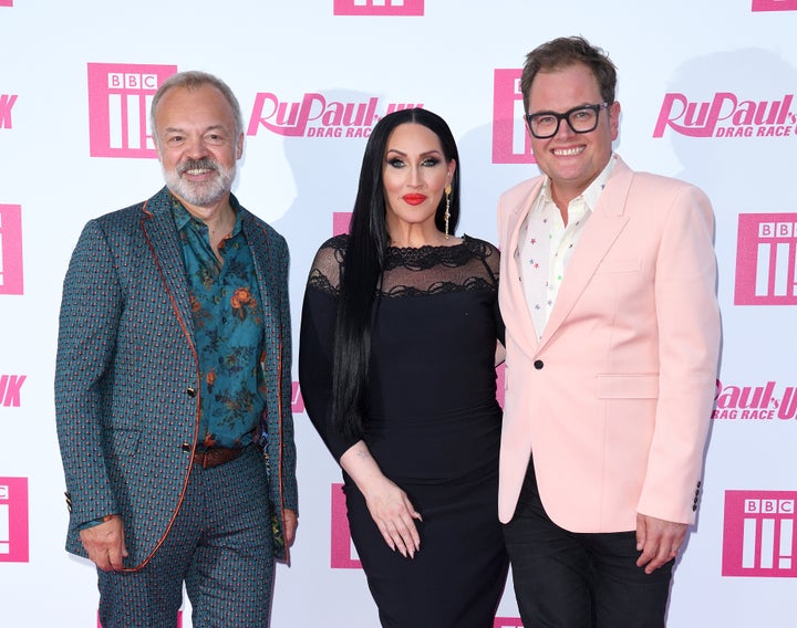 Graham Norton, Michelle Visage and Alan Carr