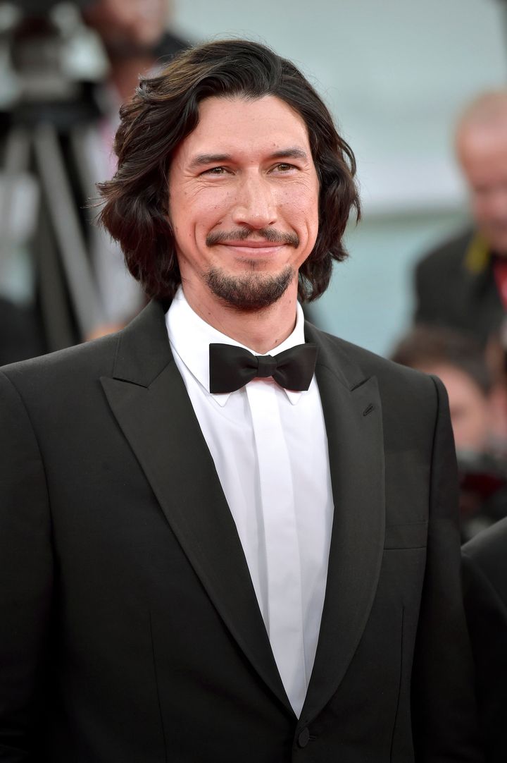 Adam Driver is pictured at the Venice Film Festival in 2023.