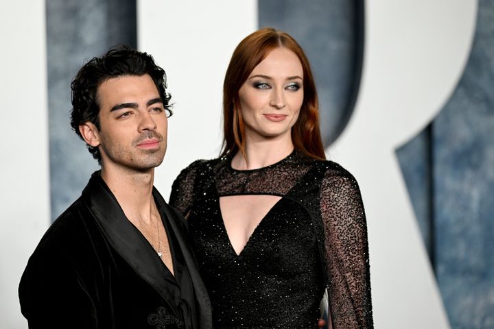 Joe Jonas and Sophie Turner at an Oscars after-party earlier this year