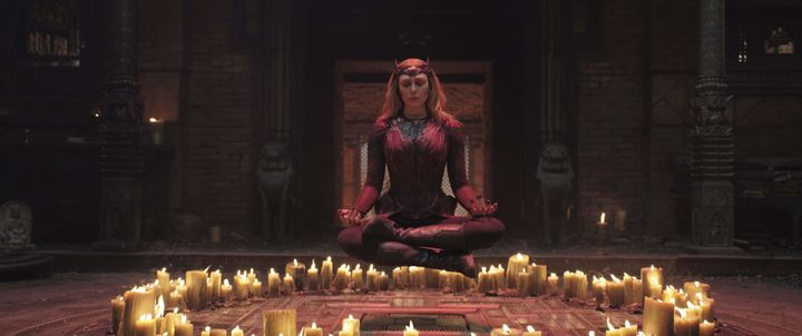 The Scarlet Witch shows off her skills in Doctor Strange In The Multiverse of Madness