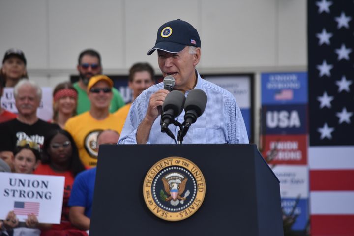 President Joe Biden delivers remarks celebrating Labor Day and honoring America's workers and unions at the annual Tri-State Labor Day Parade in Philadelphia.