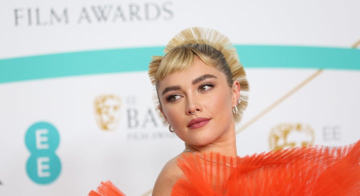 英国アカデミー賞に出席したフローレンス・ピューさん(2023年2月19日)