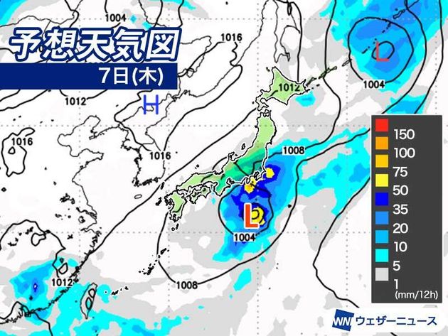 予想天気図