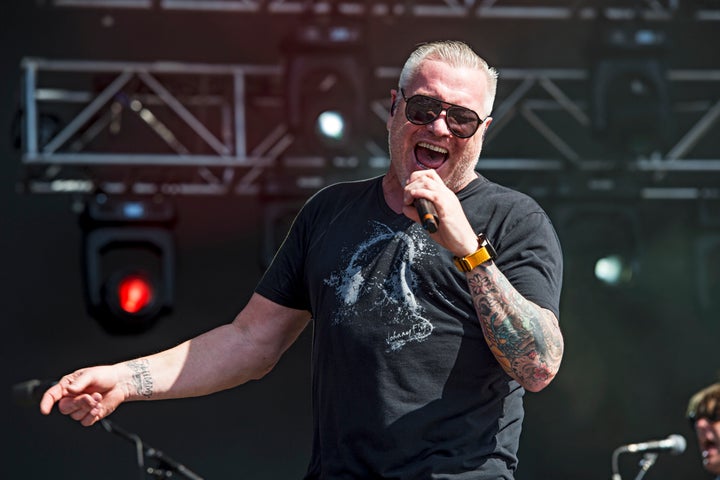 Ο Στηβ Χάργουελ των Smash Mouth στο KAABOO 2017 στον Σαν Ντιέγκο της Καλιφόρνια. 