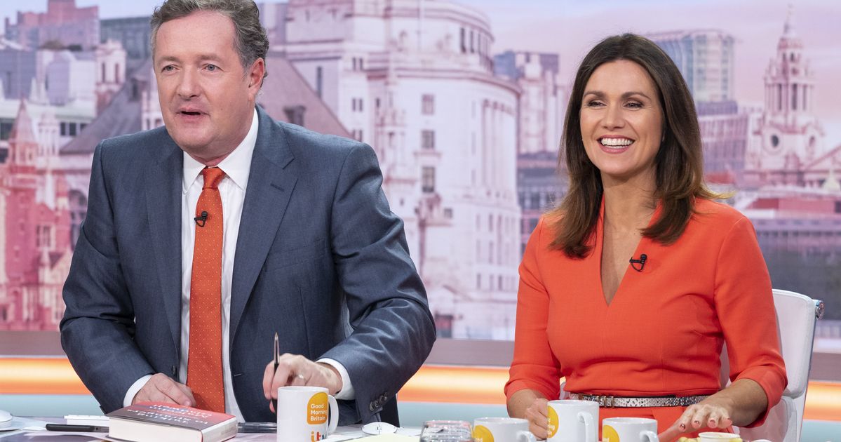 Susanna Reid And Piers Morgan Have Red Carpet Reunion Two Years After ...