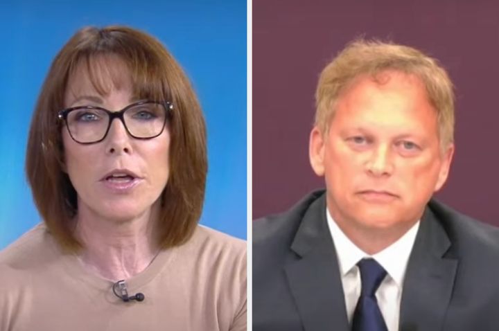 Kay Burley caught Grant Shapps out on Sky News