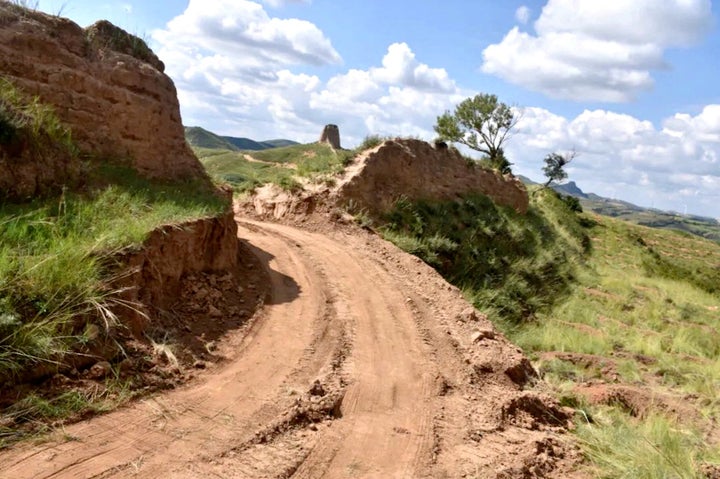 The pair wanted a shorter route for some construction work they were doing in nearby towns, the government report said.