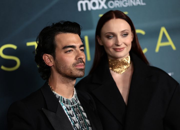 Joe Jonas and Sophie Turner at the premiere of The Staircase last year