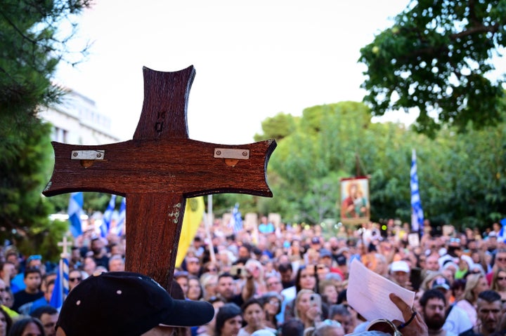 ΣΥΛΛΑΛΗΤΗΡΙΟ ΔΙΑΜΑΡΤΥΡΙΑΣ ΕΝΑΝΤΙΑ ΣΤΙΣ ΝΕΕΣ ΤΑΥΤΟΤΗΤΕΣ ΣΤΗ ΘΕΣΣΑΛΟΝΙΚΗ(EUROKINISSI/ΤΣΑΚΙΤΖΗΣ ΚΩΝΣΤΑΝΤΙΝΟΣ)