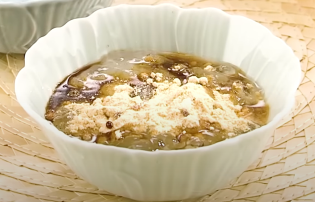 レンジでわらび餅風