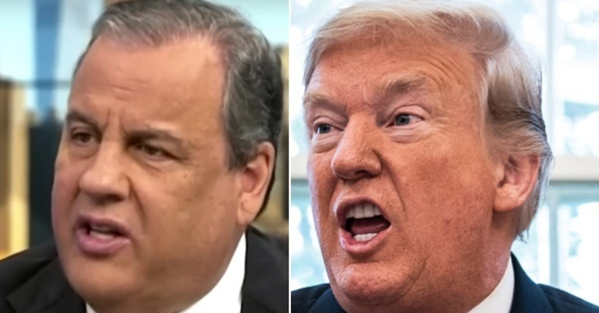 Chris Christie Hits Trump With Receipts After ‘Lunatic’ Attack Chris Christie Hits Trump With Receipts After ‘Lunatic’ Attack