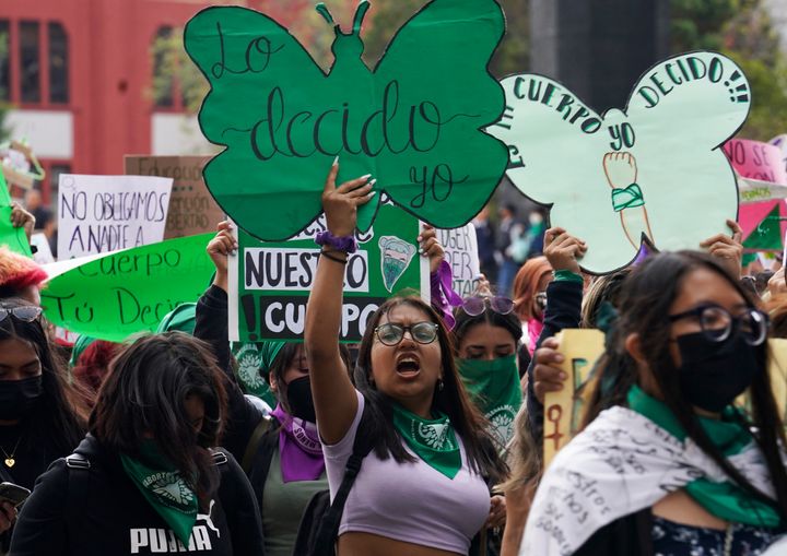 Διαδήλωση στο Μεξικό υπέρ του δικαιώματος στην άμβλωση 
