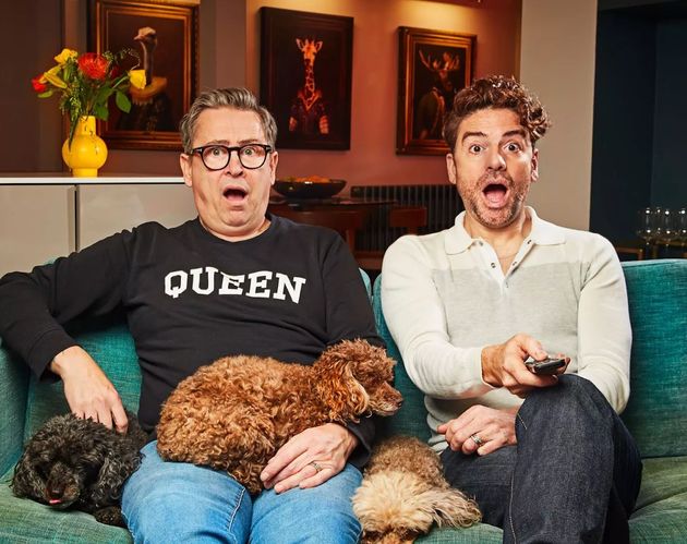 Stephen and Daniel on Gogglebox